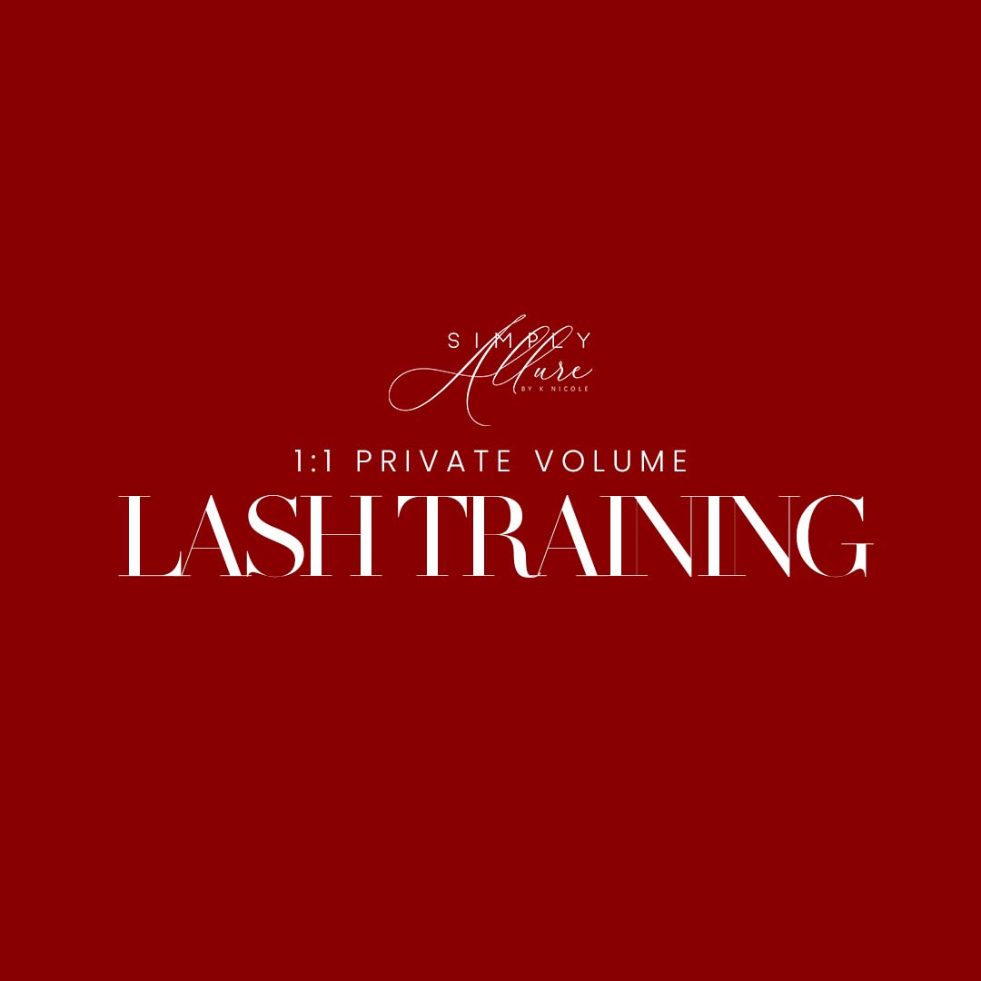 Private Volume Lash Training