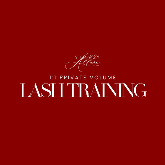 Private Volume Lash Training